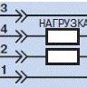 Схема подключения индуктивный датчик  ВБИ-Ф60-40Р-1123-З.5

