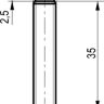 Габаритный чертеж ISN F11B-2,5-N