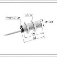 Магниточувствительные выключатели с герконом ВБМ-М12-34У-1131-Х