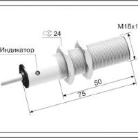 Индуктивный датчик ВБИ-М18-76У-1251-Л
