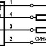 Схема подключения OS AT42A-43P-16-LZ