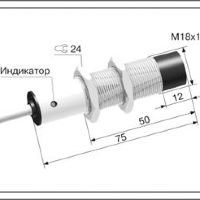 Индуктивный датчик ВБИ-М18-76У-2252-Л