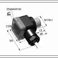 Оптический лазерный датчик метки ДОМ-М18-15У-0123-СА.0.01.02