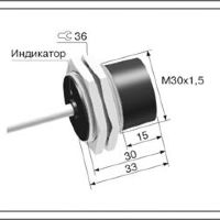 Индуктивный датчик ВБИ-М30-34У-2111-З